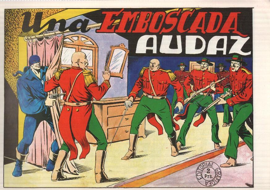 Facsimil: El Jinete Fantasma de Ambros numero 139: Una emboscada audaz