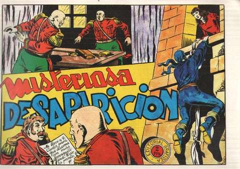 Facsimil: El Jinete Fantasma de Ambros numero 140: Misteriosa desaparicion