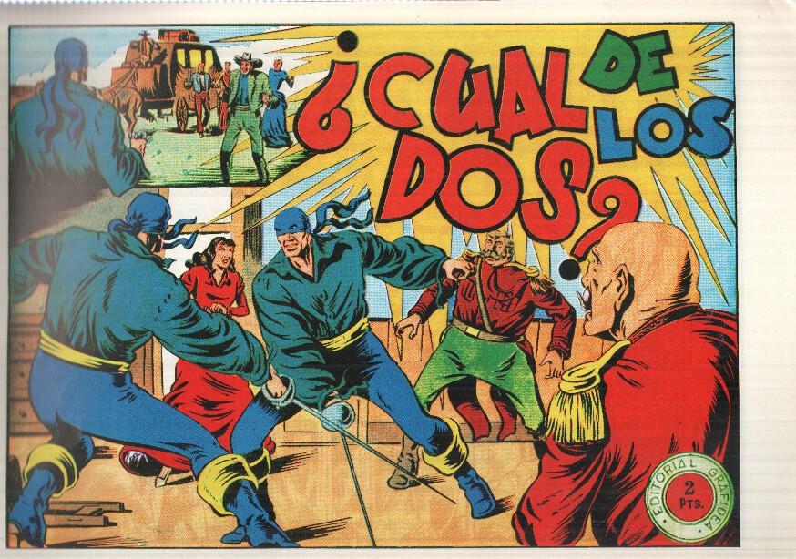 Facsimil: El Jinete Fantasma de Ambros numero 142: cual de los dos