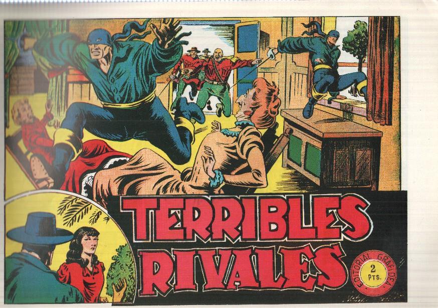 Facsimil: El Jinete Fantasma de Ambros numero 143: Terribles rivales