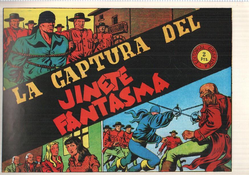 Facsimil: El Jinete Fantasma de Ambros numero 146: La captura del Jinete Fantasma