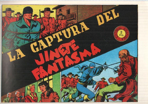 Facsimil: El Jinete Fantasma de Ambros numero 146: La captura del Jinete Fantasma