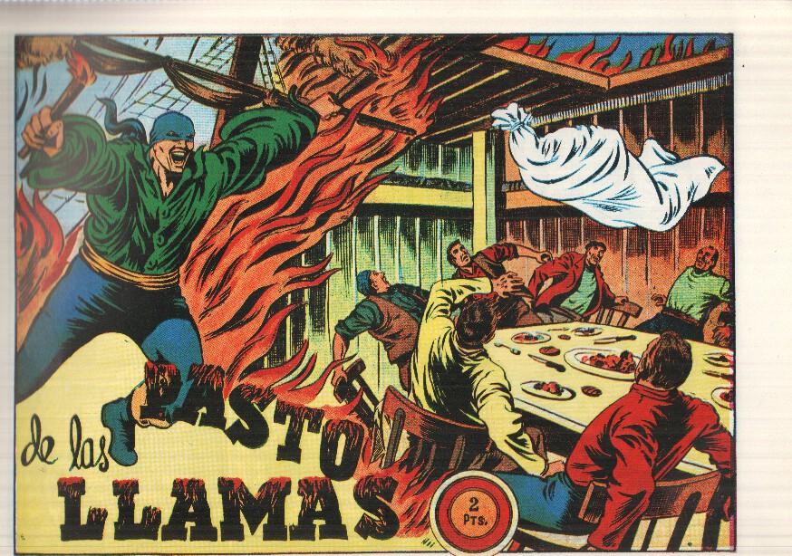 Facsimil: El Jinete Fantasma de Ambros numero 154: Pasto de las llamas