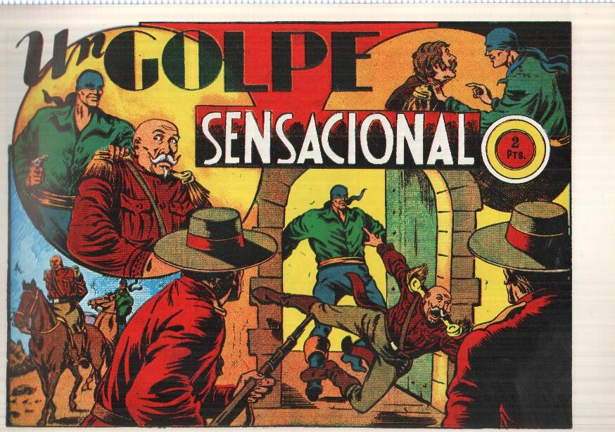 Facsimil: El Jinete Fantasma de Ambros numero 155: Un golpe sensacional
