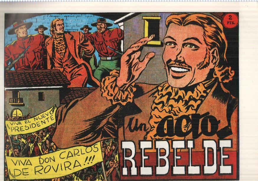 Facsimil: El Jinete Fantasma de Ambros numero 156: Un acto rebelde