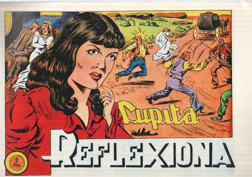 Facsimil: El Jinete Fantasma de Ambros numero 161: Lupita reflexiona