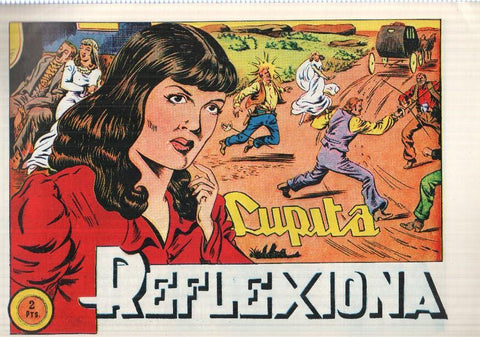 Facsimil: El Jinete Fantasma de Ambros numero 161: Lupita reflexiona