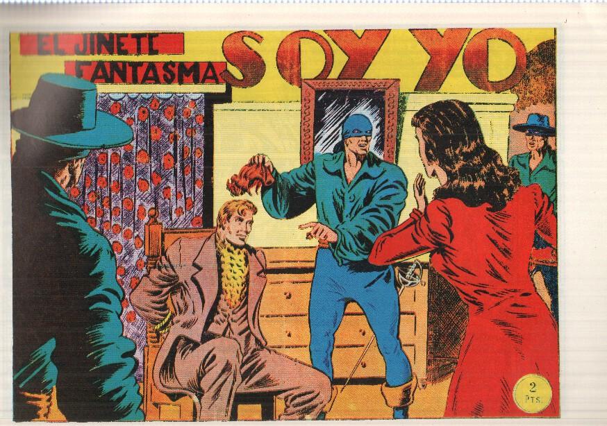 Facsimil: El Jinete Fantasma de Ambros numero 162: El Jinete Fantasma soy yo