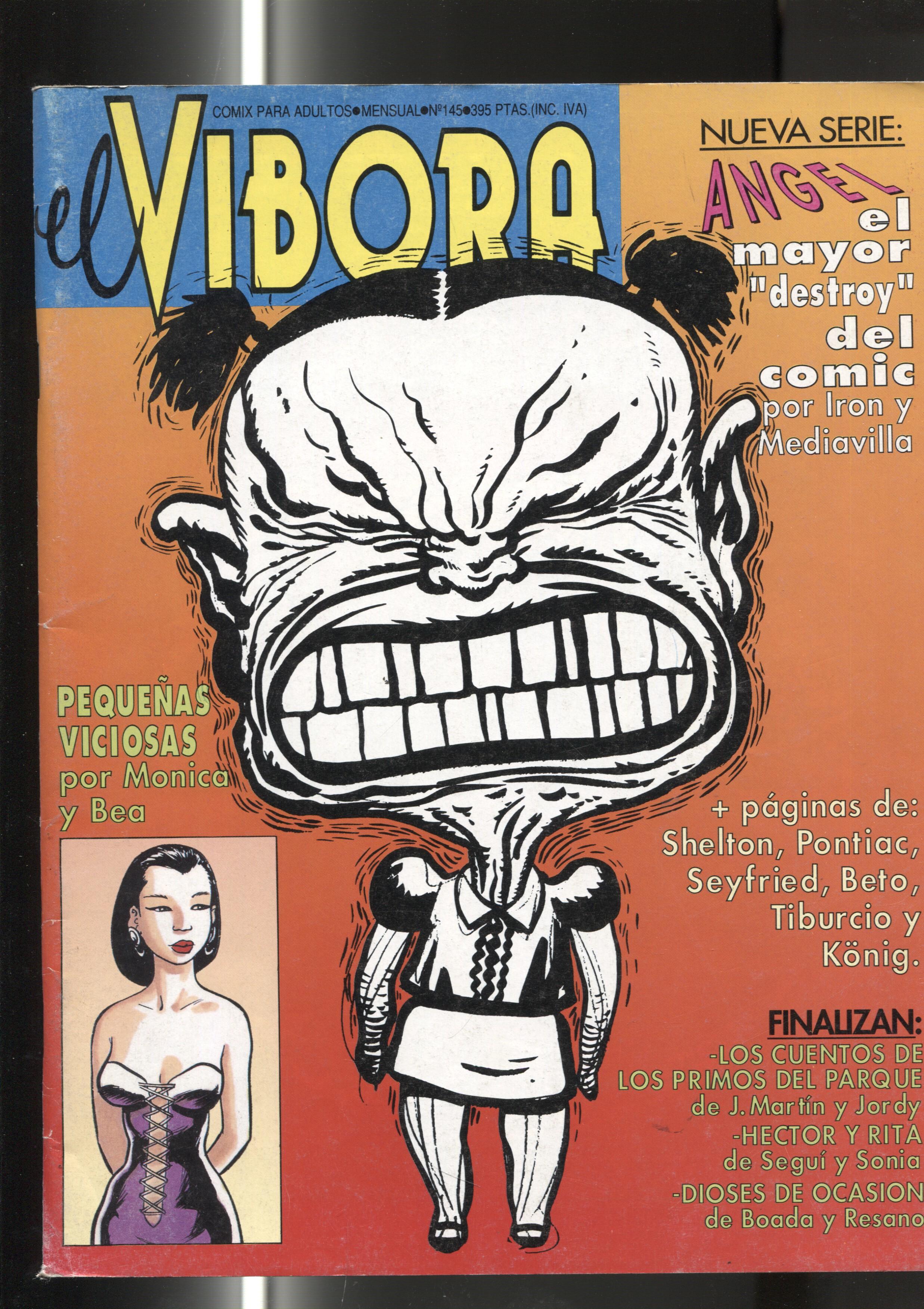 El Vibora revista numero 145: Angel por Iron y Mediavilla