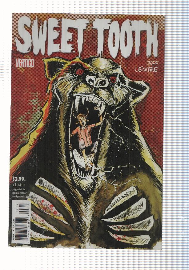Vertigo: Sweet Tooth num 21 jul 11. Story and art: Jeff Lemire