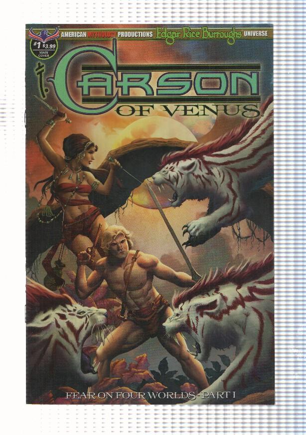 Carson of Venus num 1 vol. 1 - Fear on four worlds part I. Christopher Mills, Cyrus Mesarcia