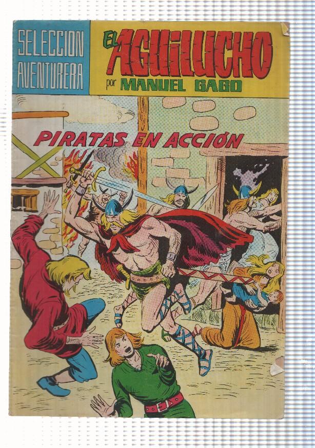 Seleccion Aventurera 183, El Aguilucho num 2 (version en color) - Piratas en accion