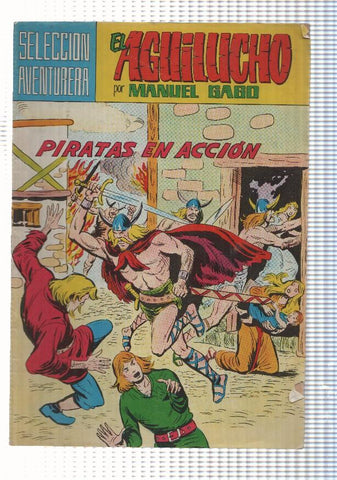 Seleccion Aventurera 183, El Aguilucho num 2 (version en color) - Piratas en accion