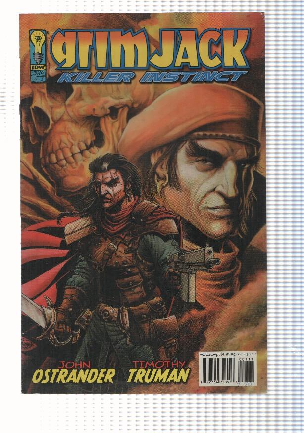 GrimJack: Killer Instinct num 1 (2005). John Ostrander-Timothy Truman