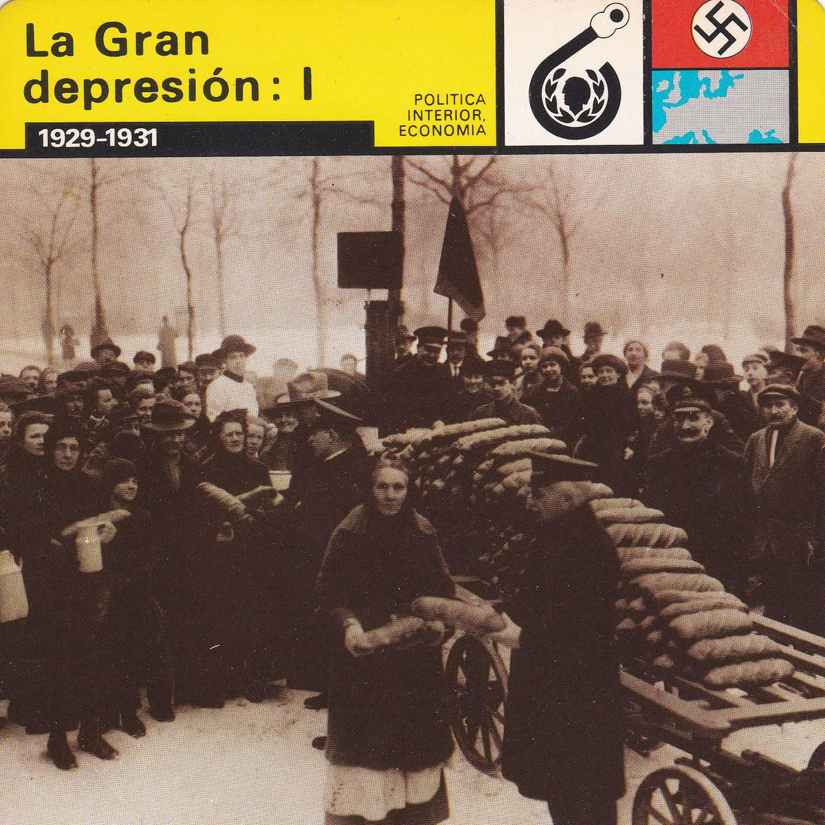 FICHA POLITICA INTERIOR ECONOMIA 10: LA GRAN DEPRESION. 1929-1931