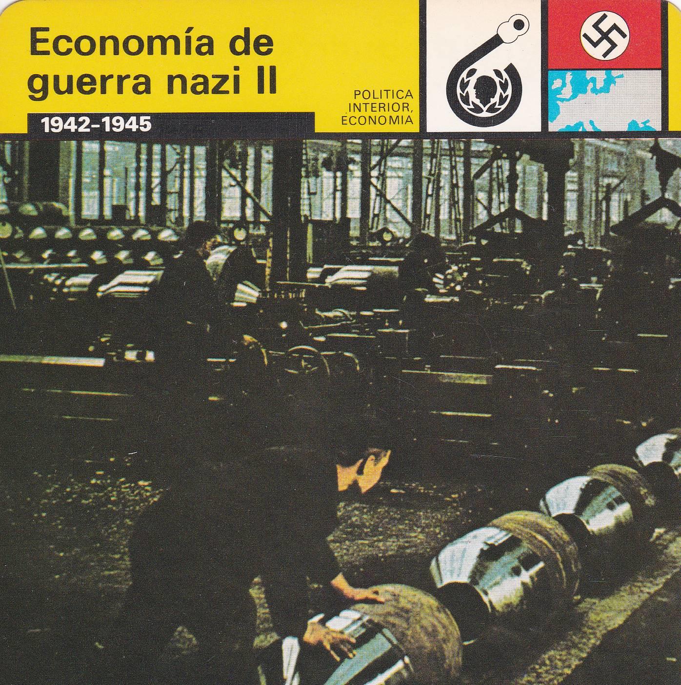 FICHA POLITICA INTERIOR ECONOMIA 12: ECONOMIA DE GUERRA NAZI II. 1942-1945