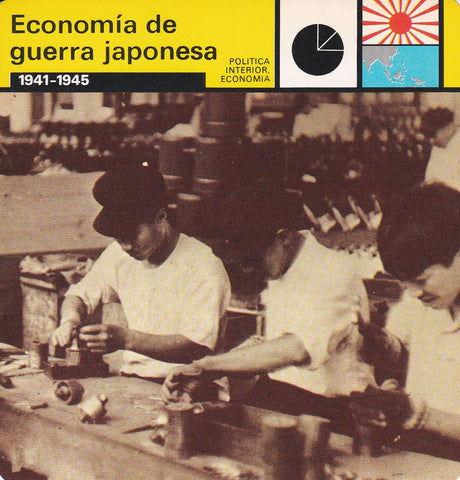 FICHA POLITICA INTERIOR ECONOMIA 17: ECONOMIA DE GUERRA JAPONESA. 1941-1945