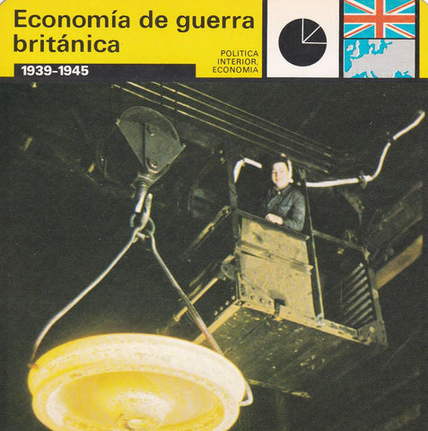 FICHA POLITICA INTERIOR ECONOMIA 42: ECONOMIA DE GUERRA BRITANICA. 1939-1945