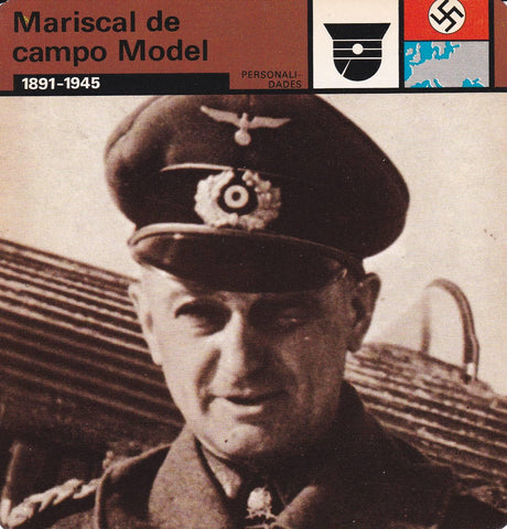 FICHA PERSONALIDADES 105: MARISCAL DE CAMPO MODEL. 1891-1945