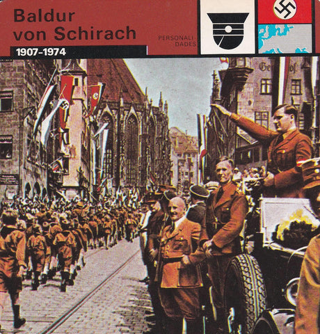 FICHA PERSONALIDADES 111: BALDUR VON SCHIRACH. 1907-1974