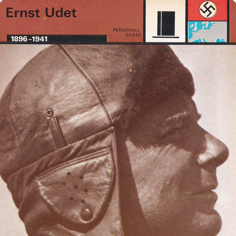 FICHA PERSONALIDADES 124: ERNST UDET. 1896-1941