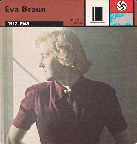 FICHA PERSONALIDADES 129: EVA BRAUN. 1912-1945