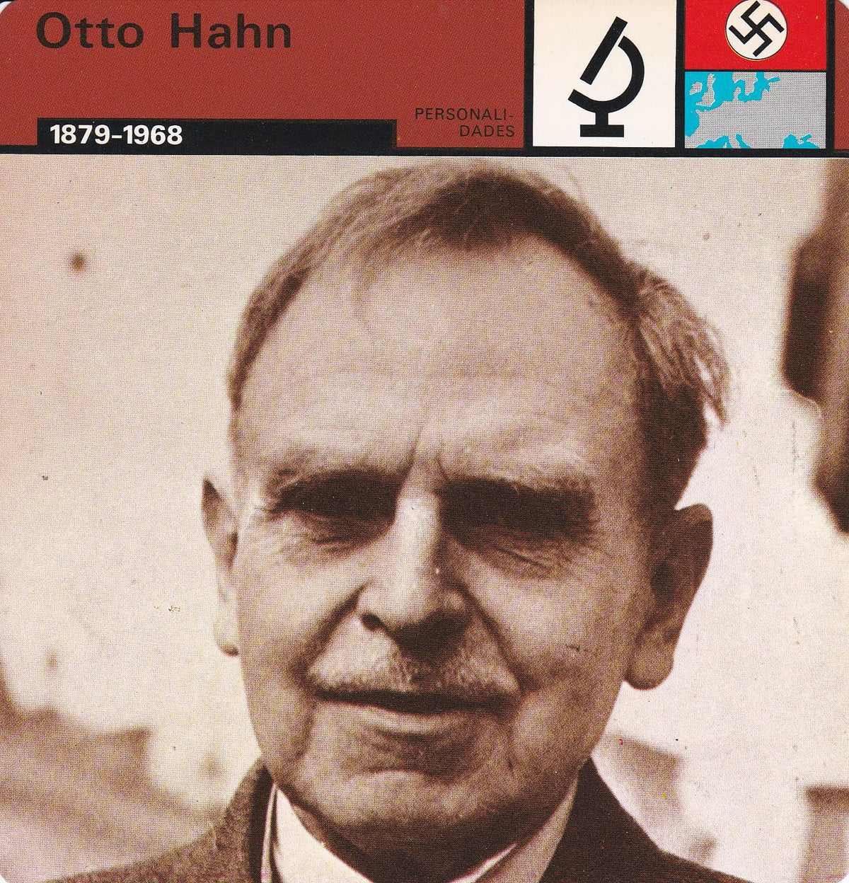 FICHA PERSONALIDADES 133: OTTO HAHN. 1879-1968