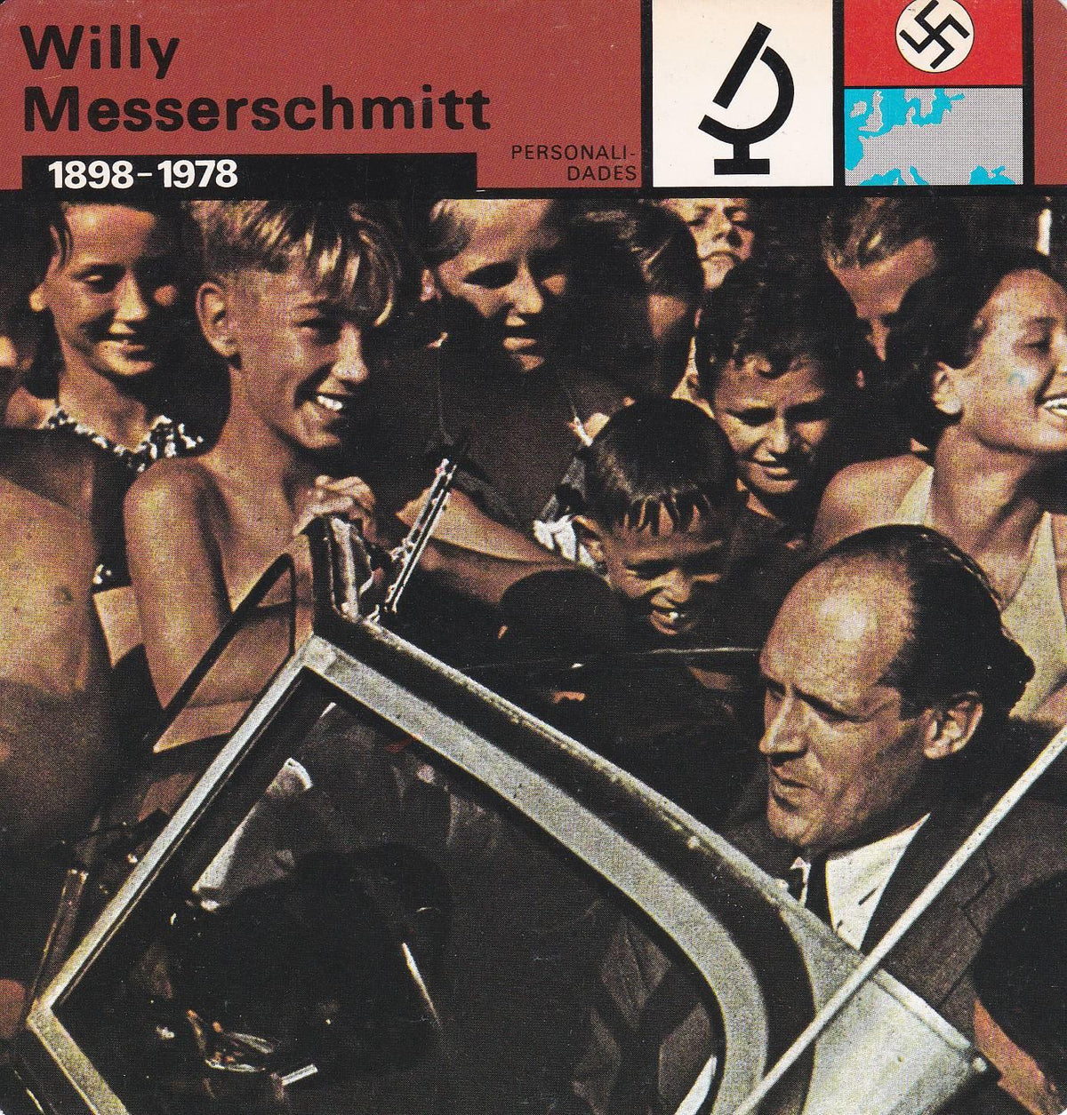 FICHA PERSONALIDADES 135: WILLY MESSERSCHMITT. 1898-1978