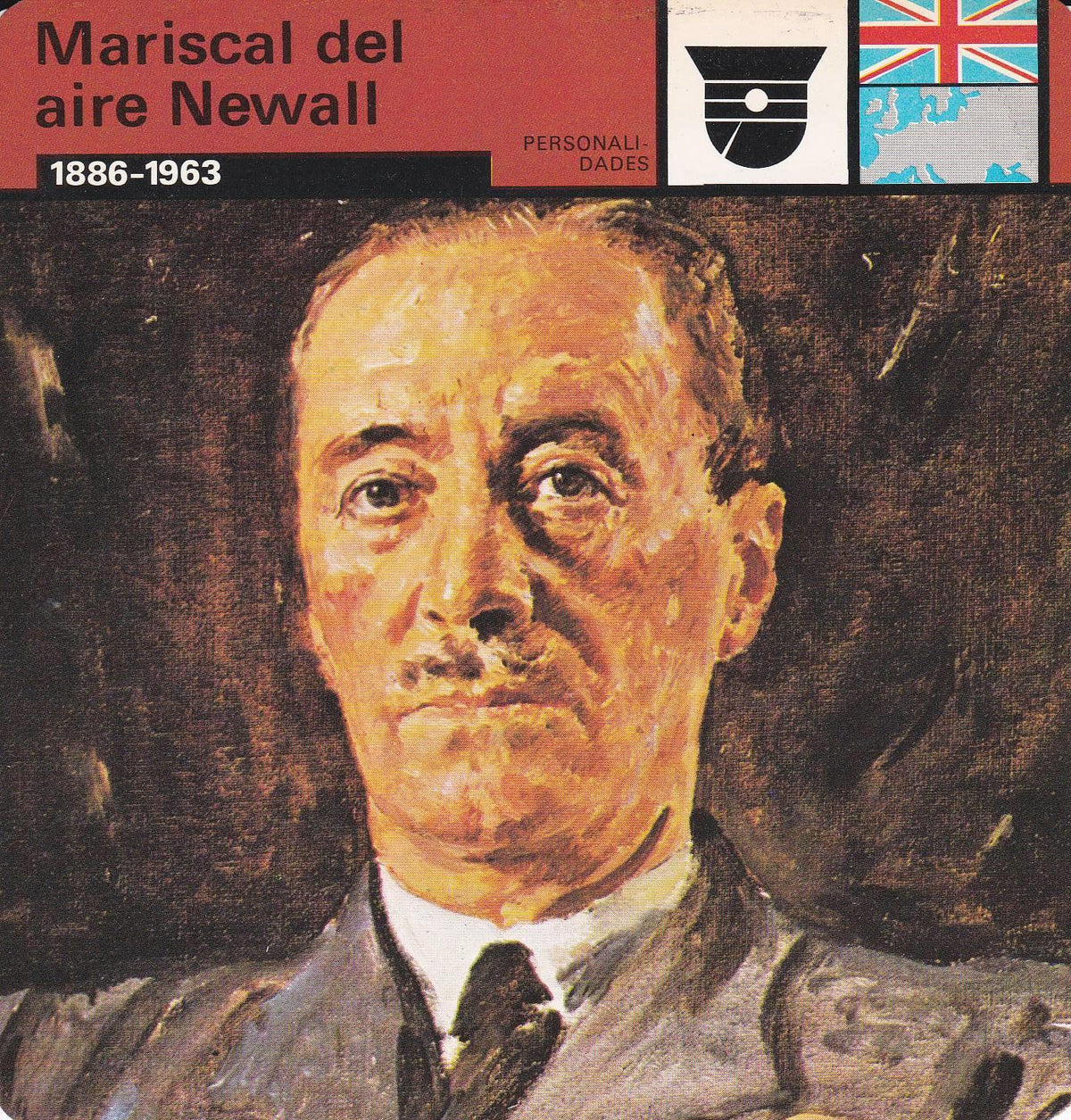 FICHA PERSONALIDADES 161: MARISCAL DEL AIRE NEWALL. 1886-1963