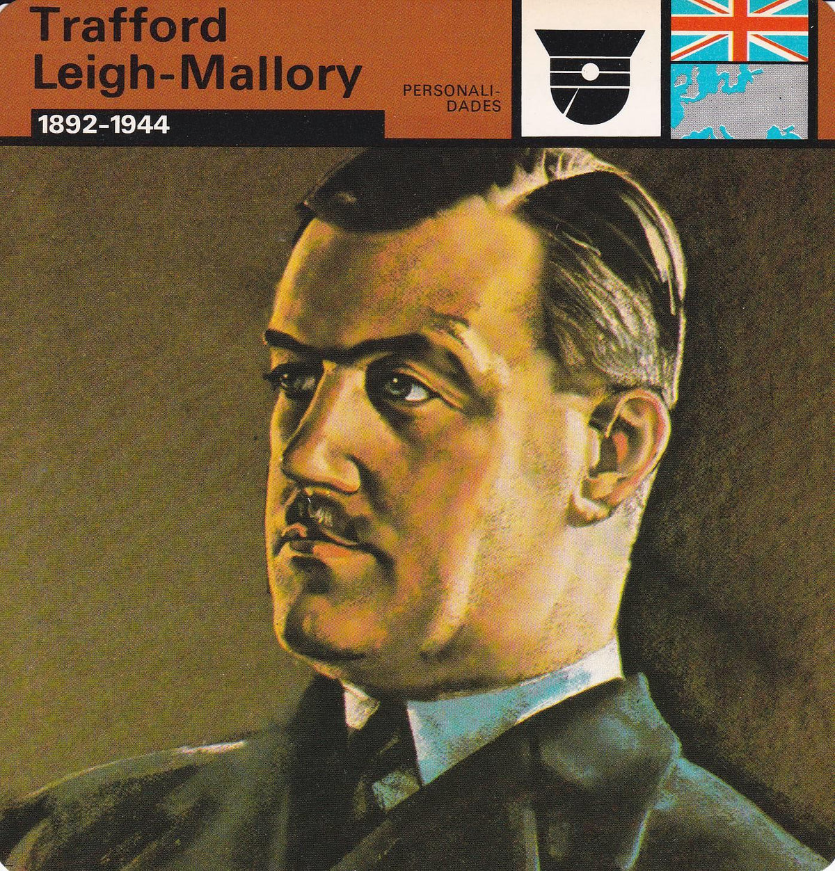 FICHA PERSONALIDADES 171: TRAFFORD LEIGH-MALLORY. 1892-1944