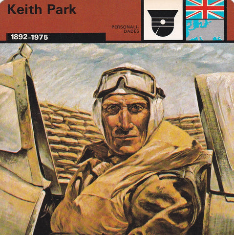 FICHA PERSONALIDADES 174: KEITH PARK. 1892-1975