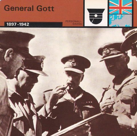 FICHA PERSONALIDADES 182: GENERAL GOTT. 1897-1942