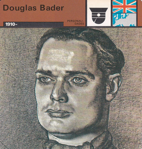 FICHA PERSONALIDADES 185: DOUGLAS BADER. 1910