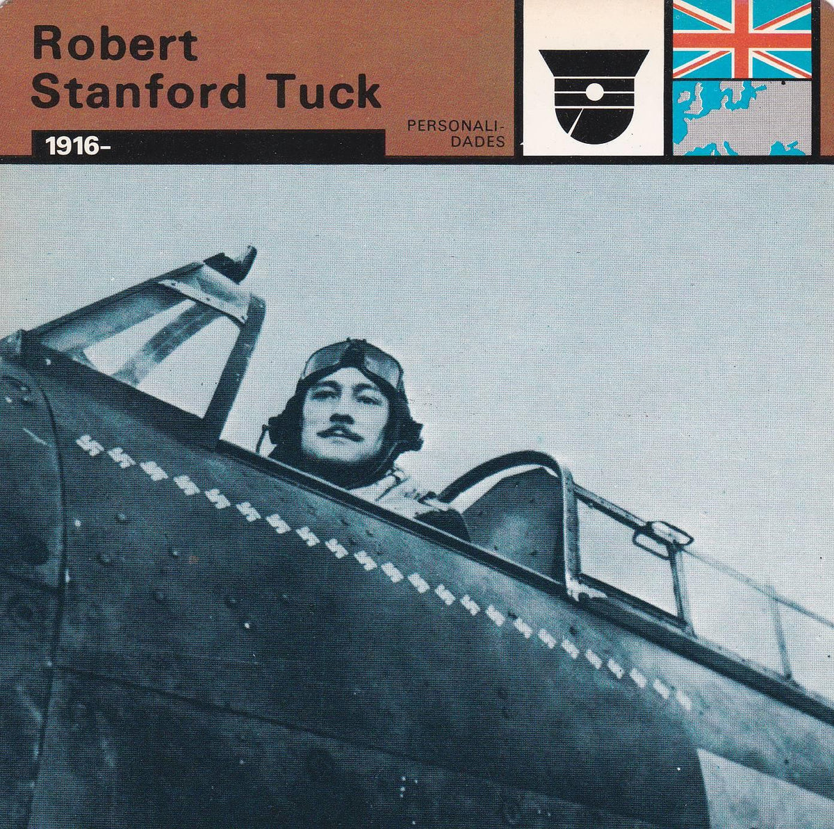 FICHA PERSONALIDADES 190: ROBERT STANFORD TUCK. 1916