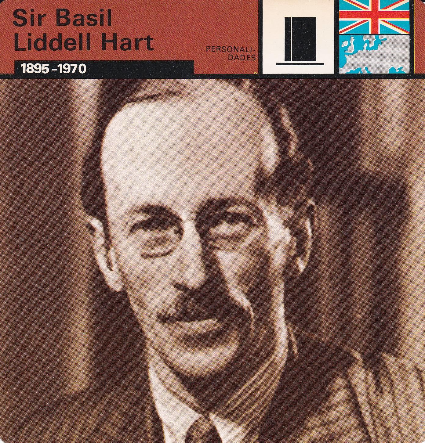 FICHA PERSONALIDADES 207: SIR BASIL LIDDELL HART. 1895-1970