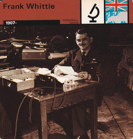 FICHA PERSONALIDADES 215: FRANK WHITTLE. 1907