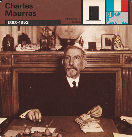 FICHA PERSONALIDADES 231: CHARLES MAURRAS. 1868-1952