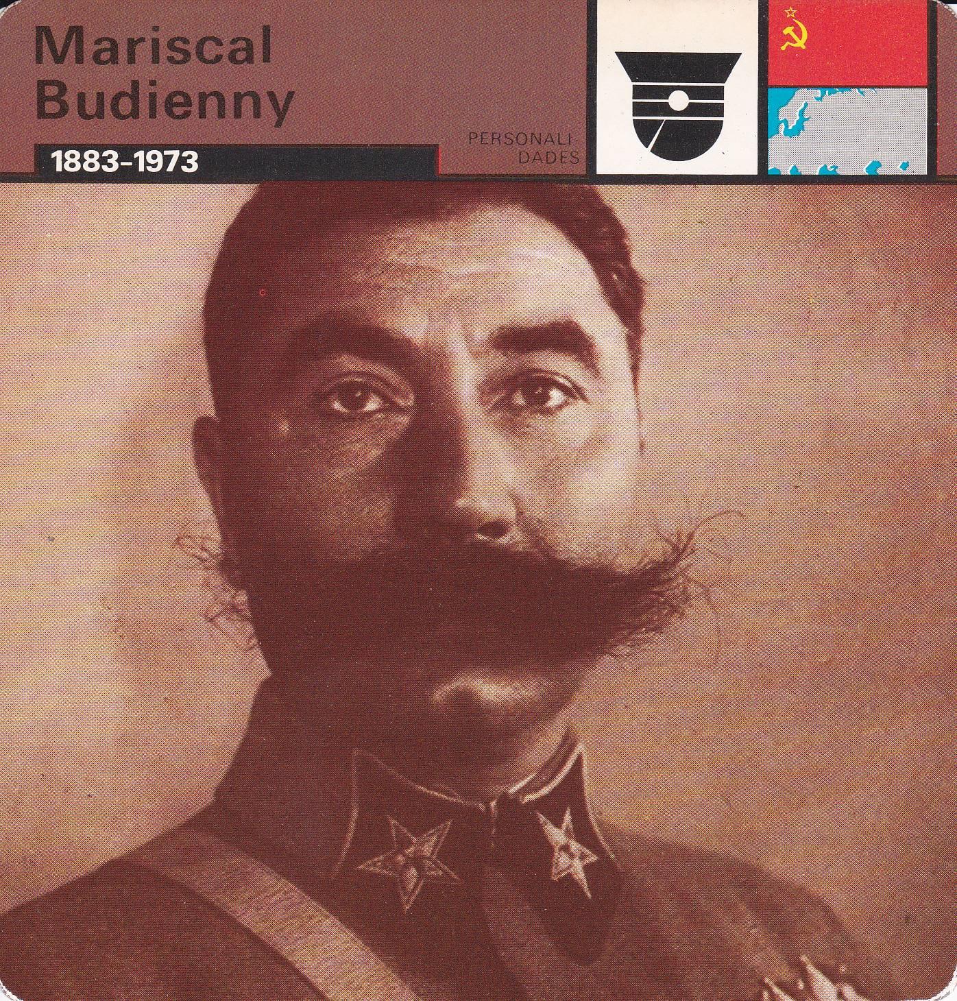 FICHA PERSONALIDADES 241: MARISCAL BUDIENNY. 1883-1973