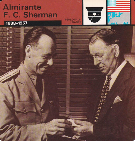 FICHA PERSONALIDADES 273: ALMIRANTE F. C. SHERMAN. 1888-1957