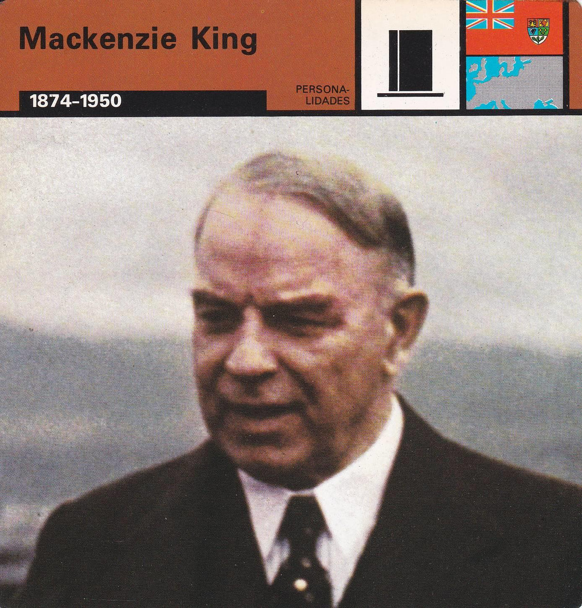 FICHA PERSONALIDADES 297: MACKENZIE KING. 1874-1950