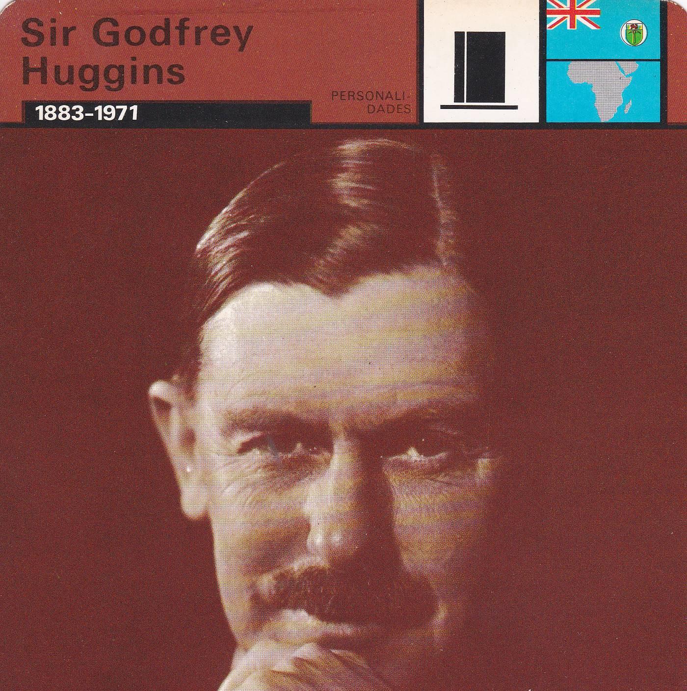 FICHA PERSONALIDADES 306: SIR GODFREY HUGGINS. 1883-1971