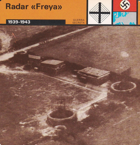 FICHA GUERRA SECRETA 329: RADAR FREYA. 1939-1943