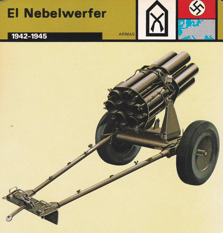 FICHA ARMAS 393: EL NEBELWERFER. 1942-1945