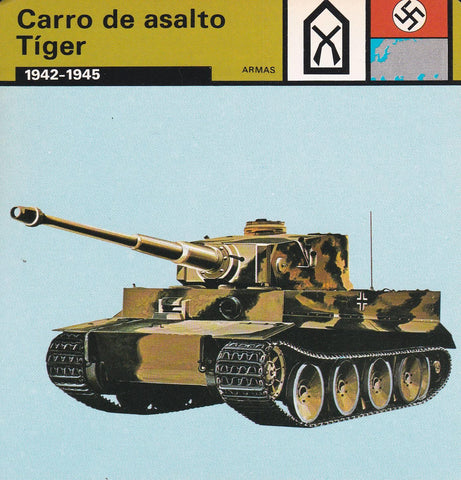 FICHA ARMAS 395: CARRO DE ASALTO. 1942-1945