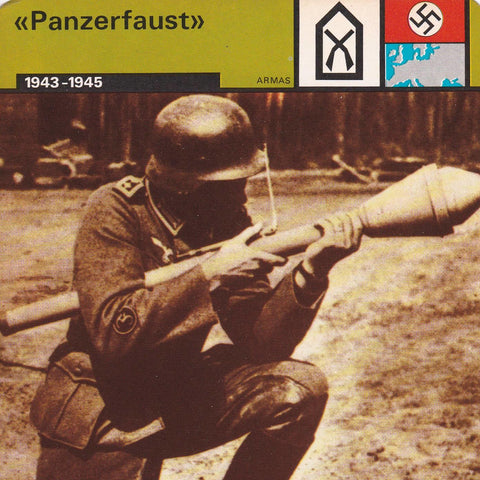 FICHA ARMAS 396: PANZERFAUST. 1943-1945