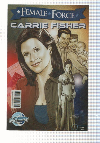 Female Force: Carrie Fisher. CW Cooke-Ryan Paule