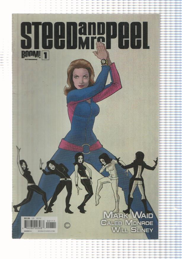 Steed and Mrs. Peel num 1. September 2012, cover A (Mark Waid-Caleb Monroe)