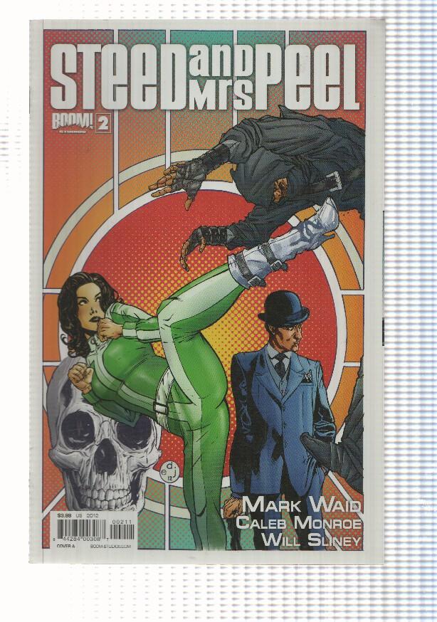 Steed and Mrs. Peel num 2. October 2012, cover A (Mark Waid-Caleb Monroe)