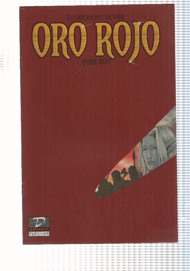 Dude: Oro Rojo num 4 de 5 - El continente de Mom por Quim Bou