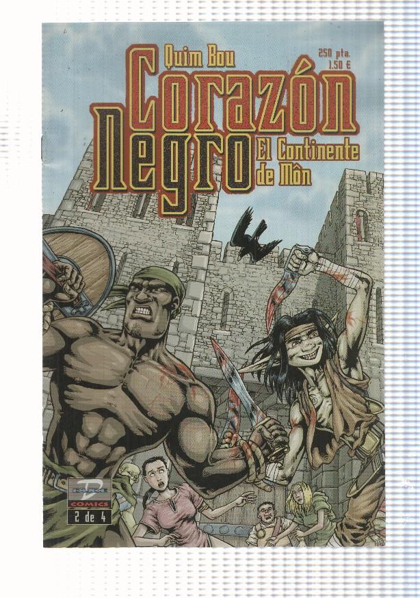 Dude: Corazon Negro parte 2 de 4 - El continente de Mom por Quim Bou